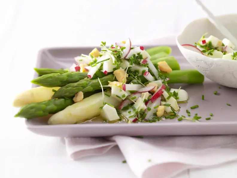 Kochbuch für vegetarische Spargerezepte