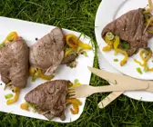 Gefüllte Rindfleischtaschen