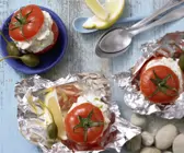 Gefüllte Ricotta-Tomaten
