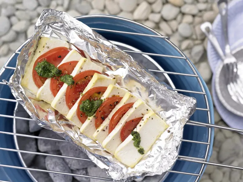 Tofu-Tomaten-Pfännchen