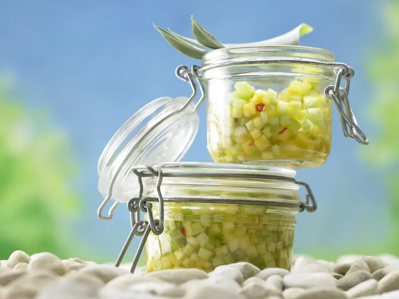 Ananas-Gurken-Salsa