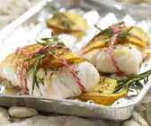 Gegrillte Kabeljaufilets