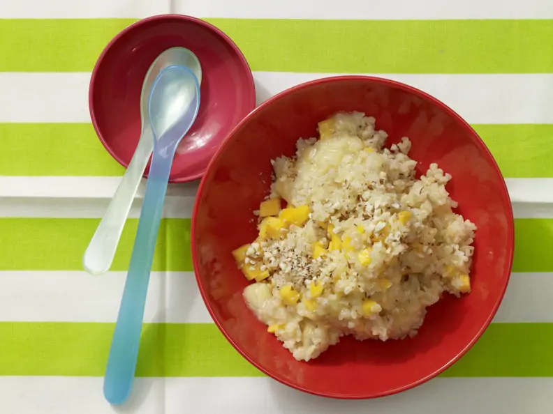 Bananen-Mandel-Brei mit Bulgur