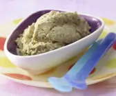 Zucchini-Nudel-Brei mit Hackfleisch