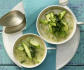Bohnen-Bärlauch-Suppe