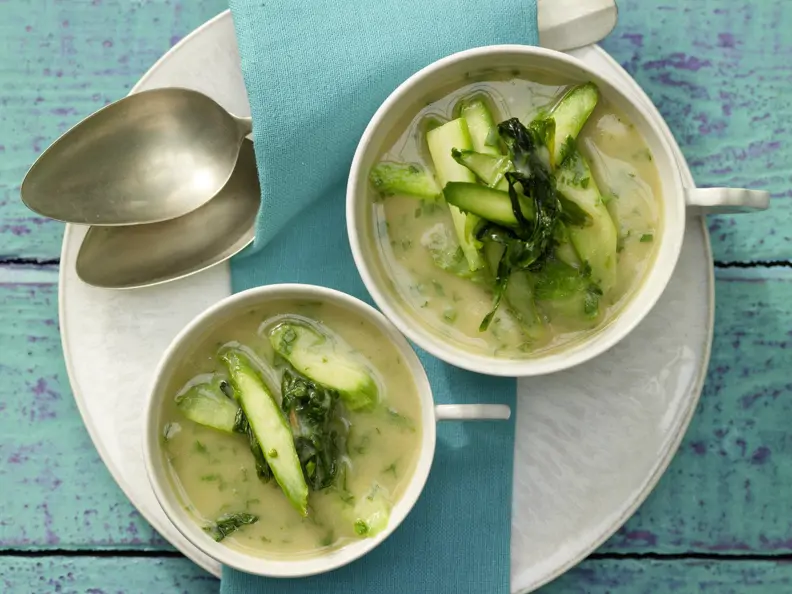 Bohnen-Bärlauch-Suppe