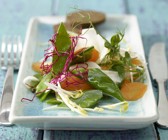 Mairübensalat mit Sprossen