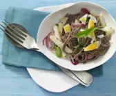 Soba-Nudeln mit Mairüben