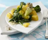 Spinat-Mango-Gemüse Rezept