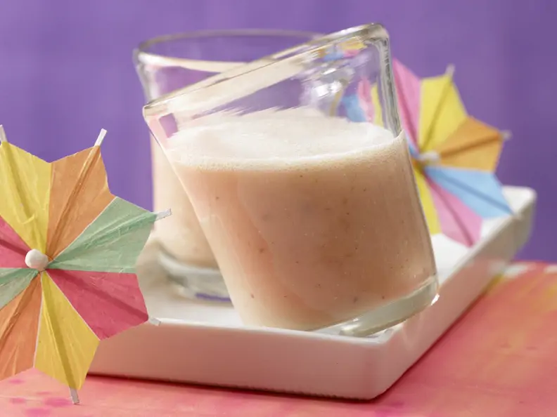 Buttermilch-Smoothie mit Melone