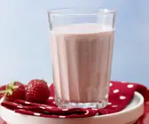 Erdbeer-Trinkmüsli