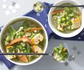 Sterntaler-Suppe mit Eierstich