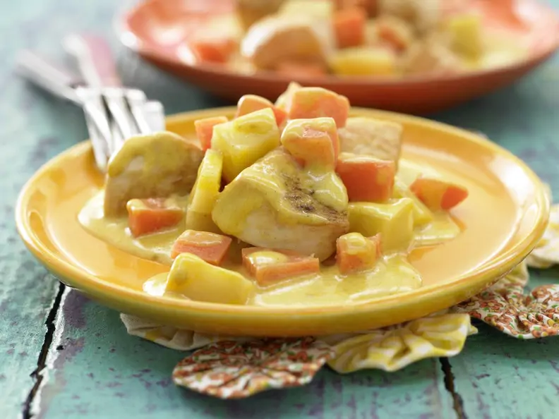 Häschens Hähnchen-Curry