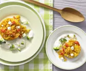 Konfetti-Couscous mit Rahmgemüse
