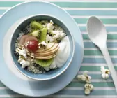 Popcorn-Müsli mit Rosinen