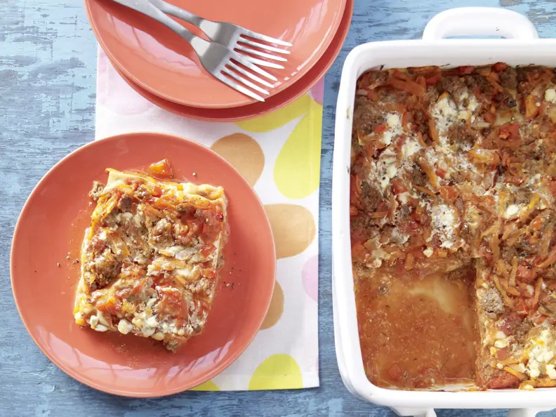 Lasagne mit Frischkäse