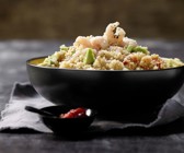Scharfer Couscous-Salat