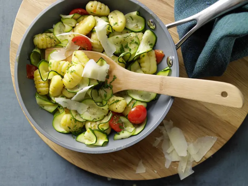 Gnocchi-Zucchini-Pfanne