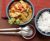 Hähnchen-Erdnuss-Curry