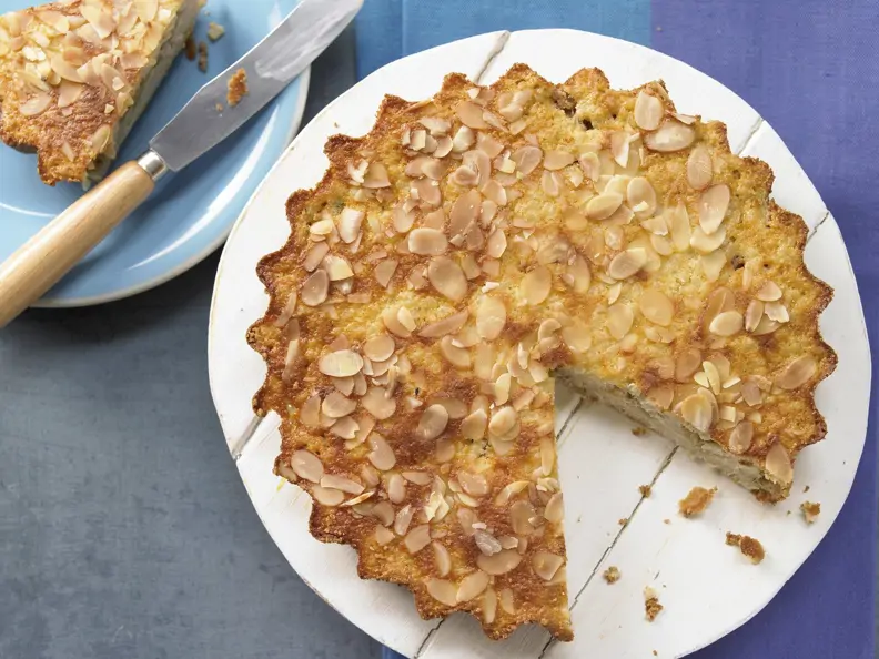 Reis-Rhabarber-Tarte