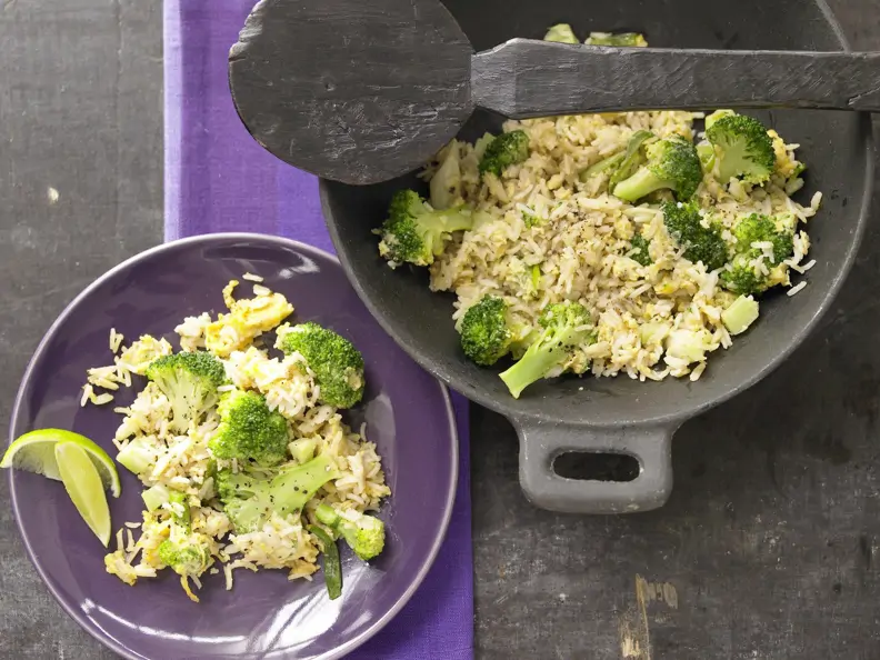 Würziger Bratreis aus dem Wok