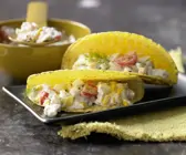 Gefüllte Tacos mit Schafskäse