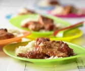 Minischnitzel mit Couscous