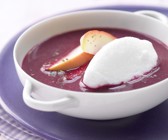 Apfel-Holunder-Suppe