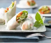 Reispapier-Wraps