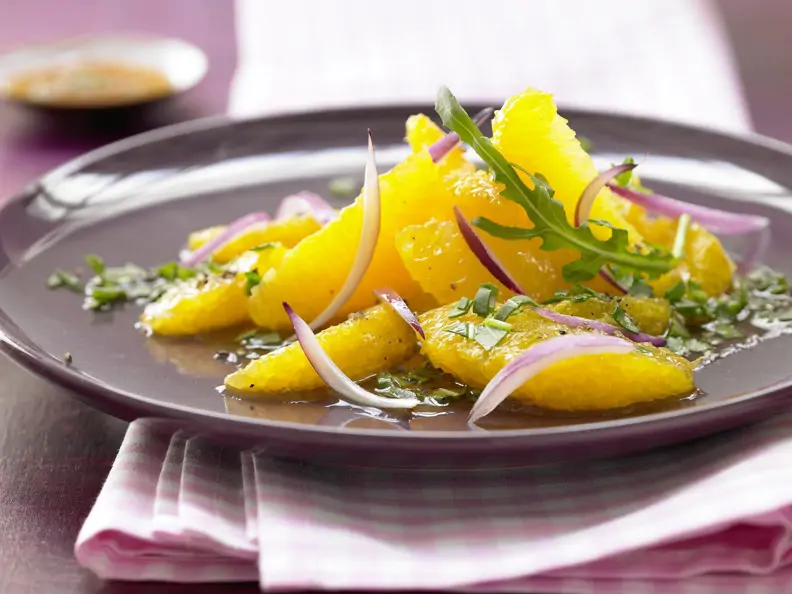 Orangen-Zwiebel-Salat
