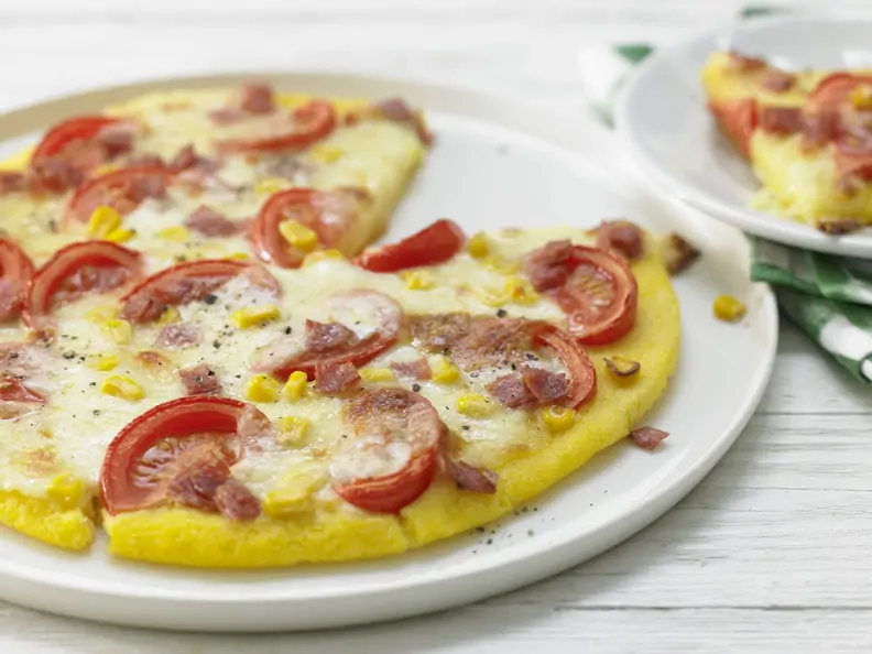 Polenta-Pizza