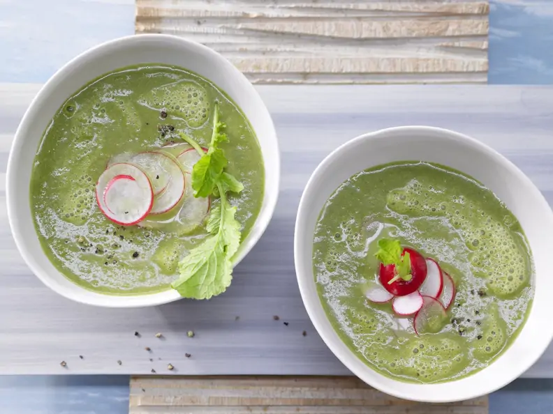 Radieschen-Kartoffelsuppe