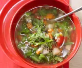 Schnelle Minestrone