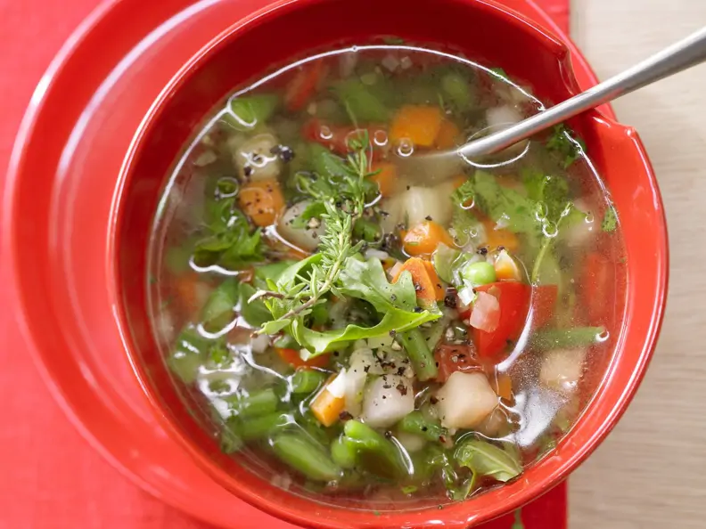 Schnelle Minestrone