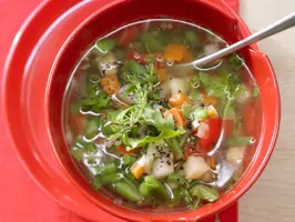 Schnelle Minestrone