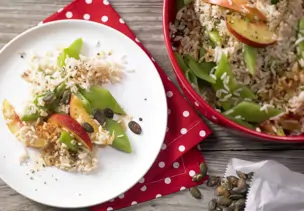 Bohnen-Reis-Salat