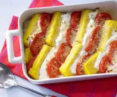 Polenta-Käse-Auflauf