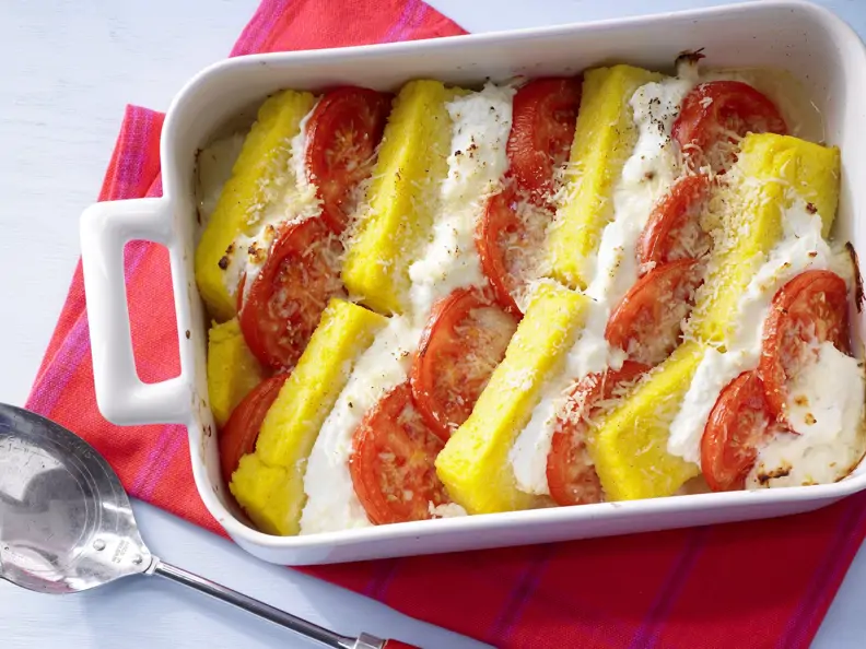 Polenta-Käse-Auflauf