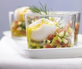 Eier im Glas