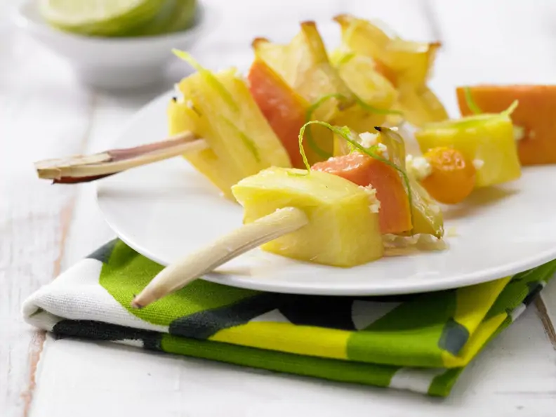 Gegrillte Thai-Früchte
