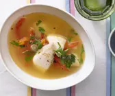 Schnelle Fischsuppe