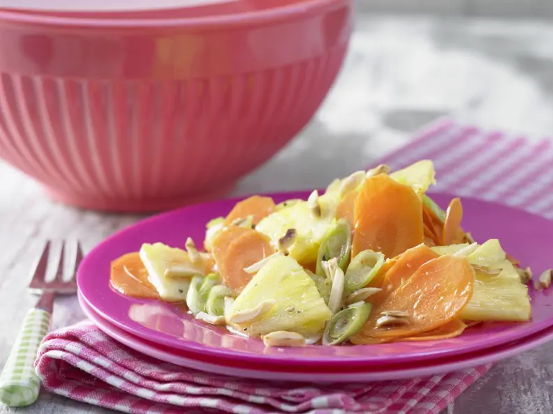 Möhren-Ananas-Salat