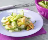 Papayasalat mit Gurken Rezept