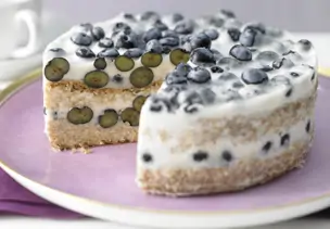 Mini-Blaubeertorte