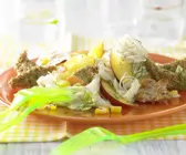 Glasnudelsalat mit Putenfilet