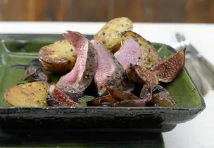 Wildschweinfilet mit Feigen