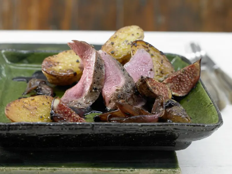 Wildschweinfilet mit Feigen