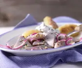 Eingelegter Matjes