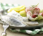 Matjes mit Meerrettichquark