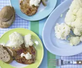 Marinierter Blumenkohl mit Grillsteaks